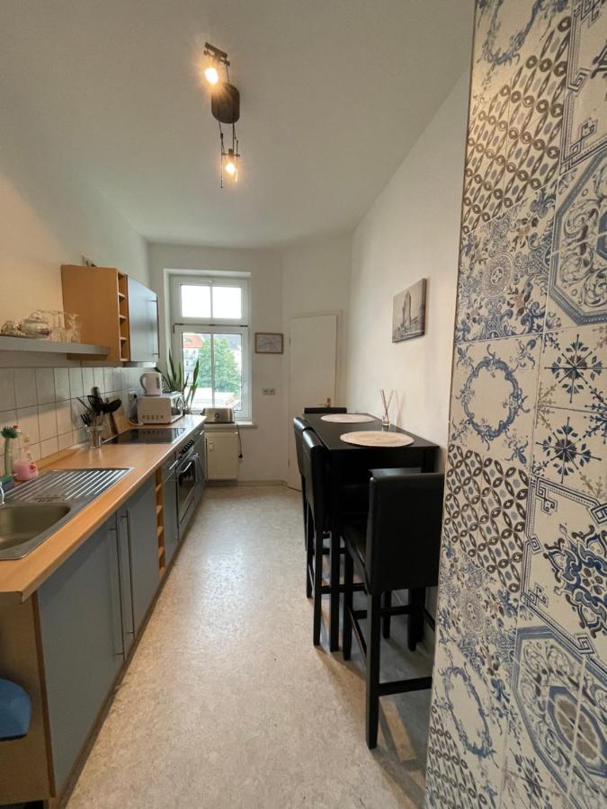 Ferienwohnung In Der Naehe Leipziger Zentrum Exterior foto