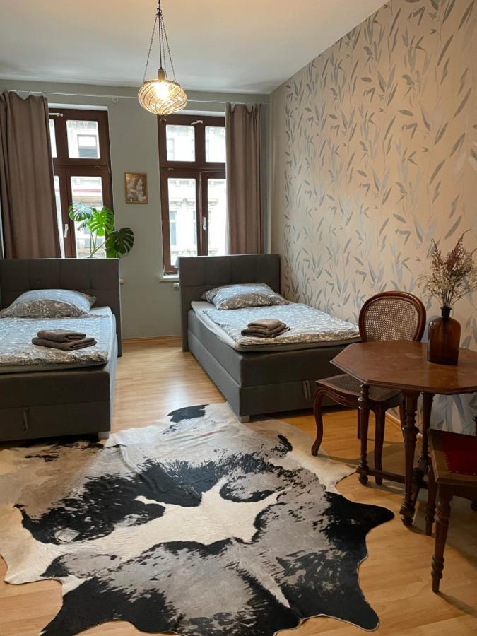 Ferienwohnung In Der Naehe Leipziger Zentrum Exterior foto