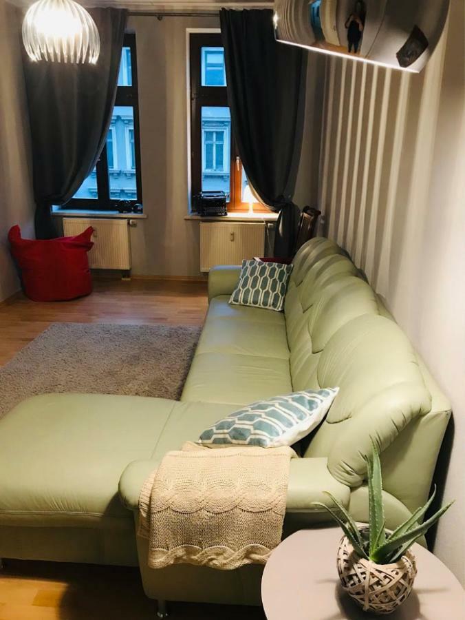Ferienwohnung In Der Naehe Leipziger Zentrum Exterior foto