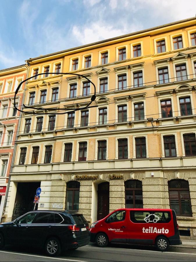 Ferienwohnung In Der Naehe Leipziger Zentrum Exterior foto